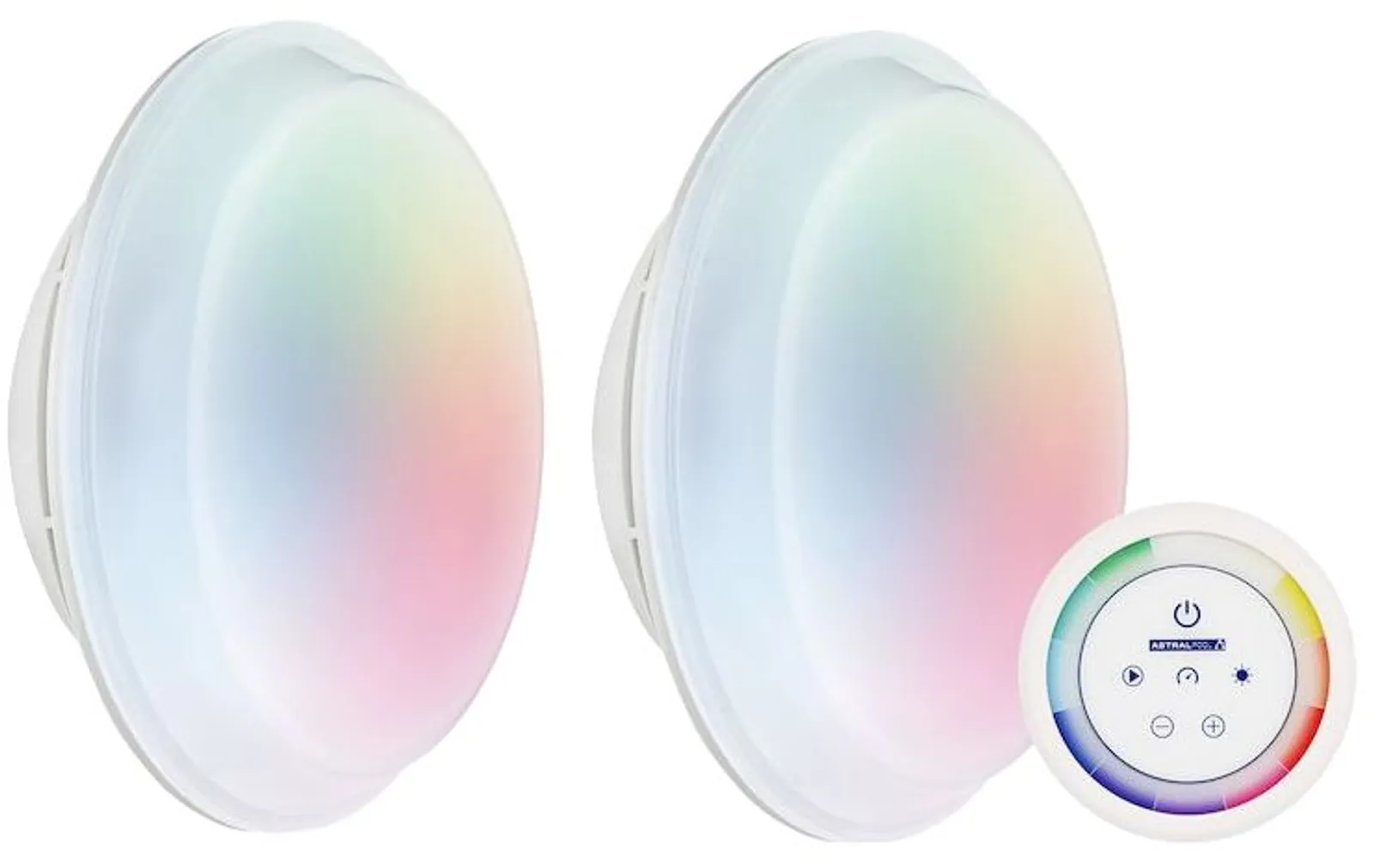 Poollampa LumiPlus PAR56 Plug &amp; Play RGB 2-pack med fjärrkontroll – AstralPool