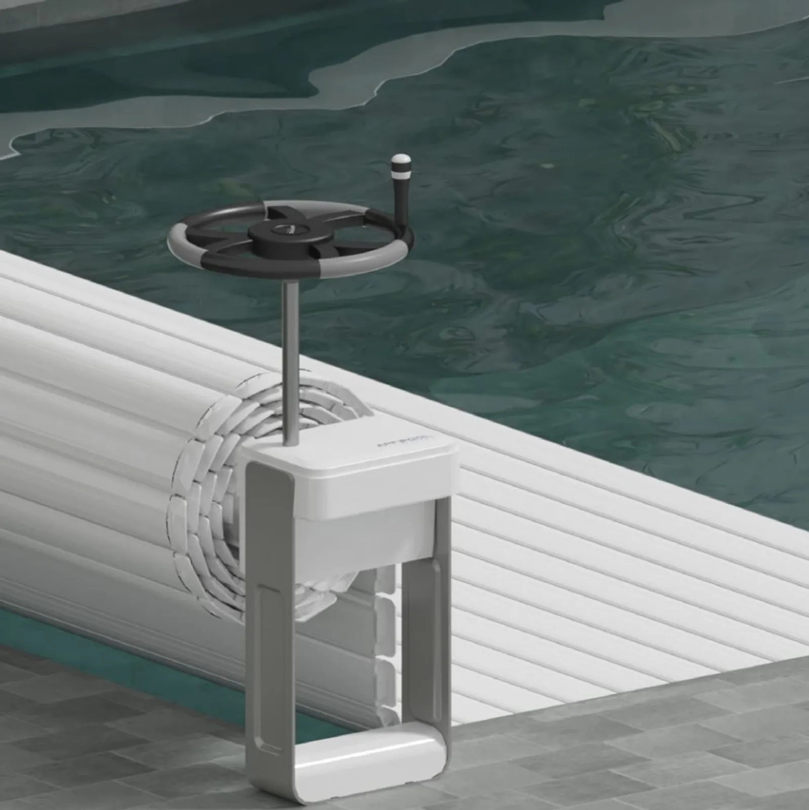Sirius Swift M — lamellöverdrag, passar pool upp till 3,5 × 6,5 m - miniatyr 2