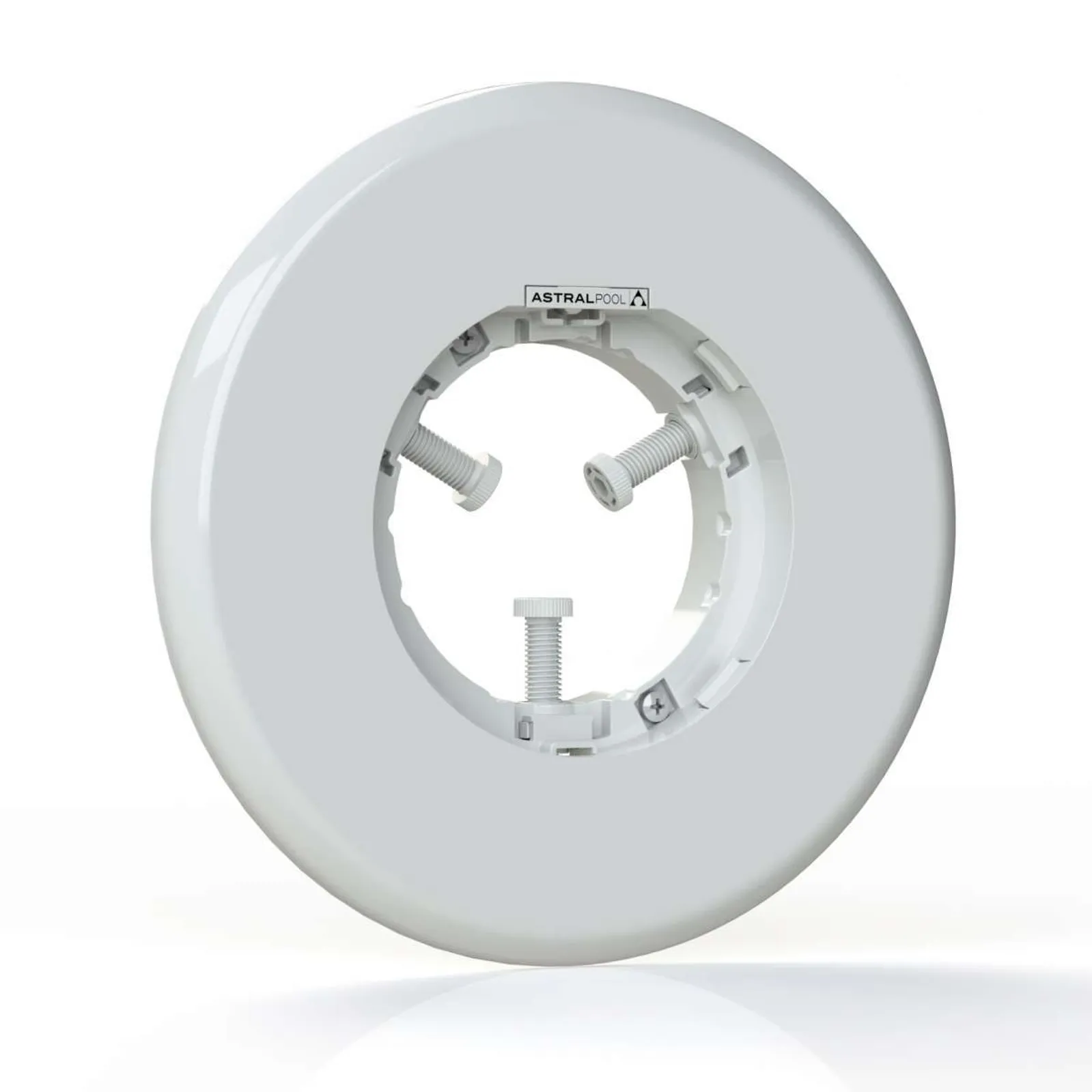 Front i vit för poollampa Niche Ø230 – AstralPool LumiPlus