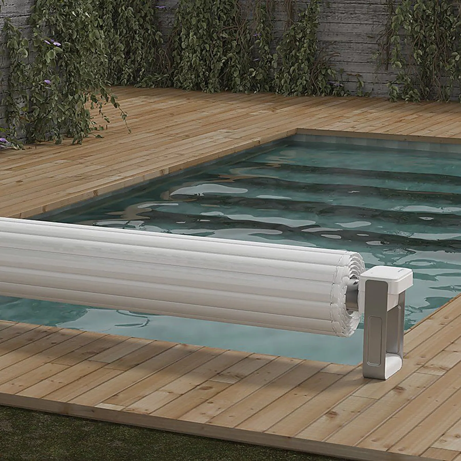 Sirius Swift S — lamellöverdrag, passar pool upp till 3 × 6 m
