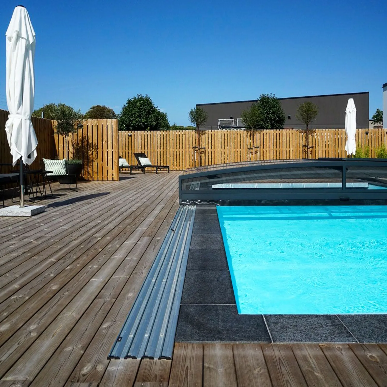 Leia Standard 4×8 Antracit Klarplast – 4 sektioner - miniatyr 9