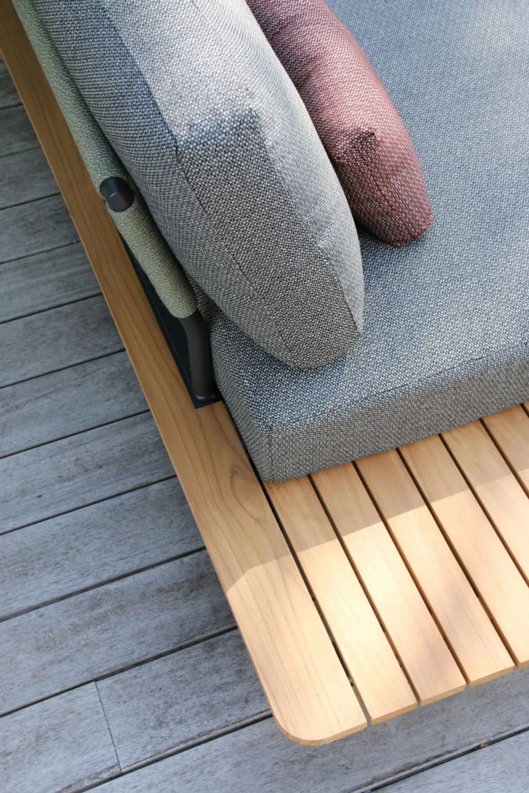 STAY Natural Lounge soffgrupp kol — mörkgrå/grönt rep - miniatyr 4