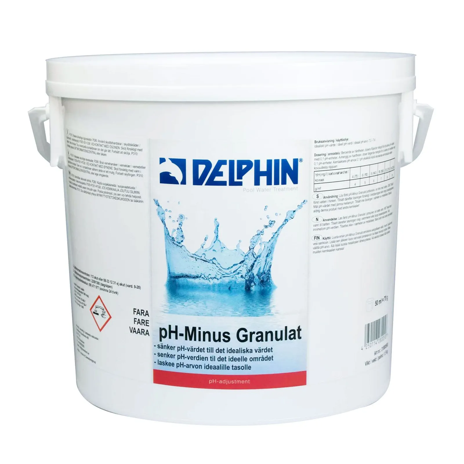 pH minus 5kg granulat Pool