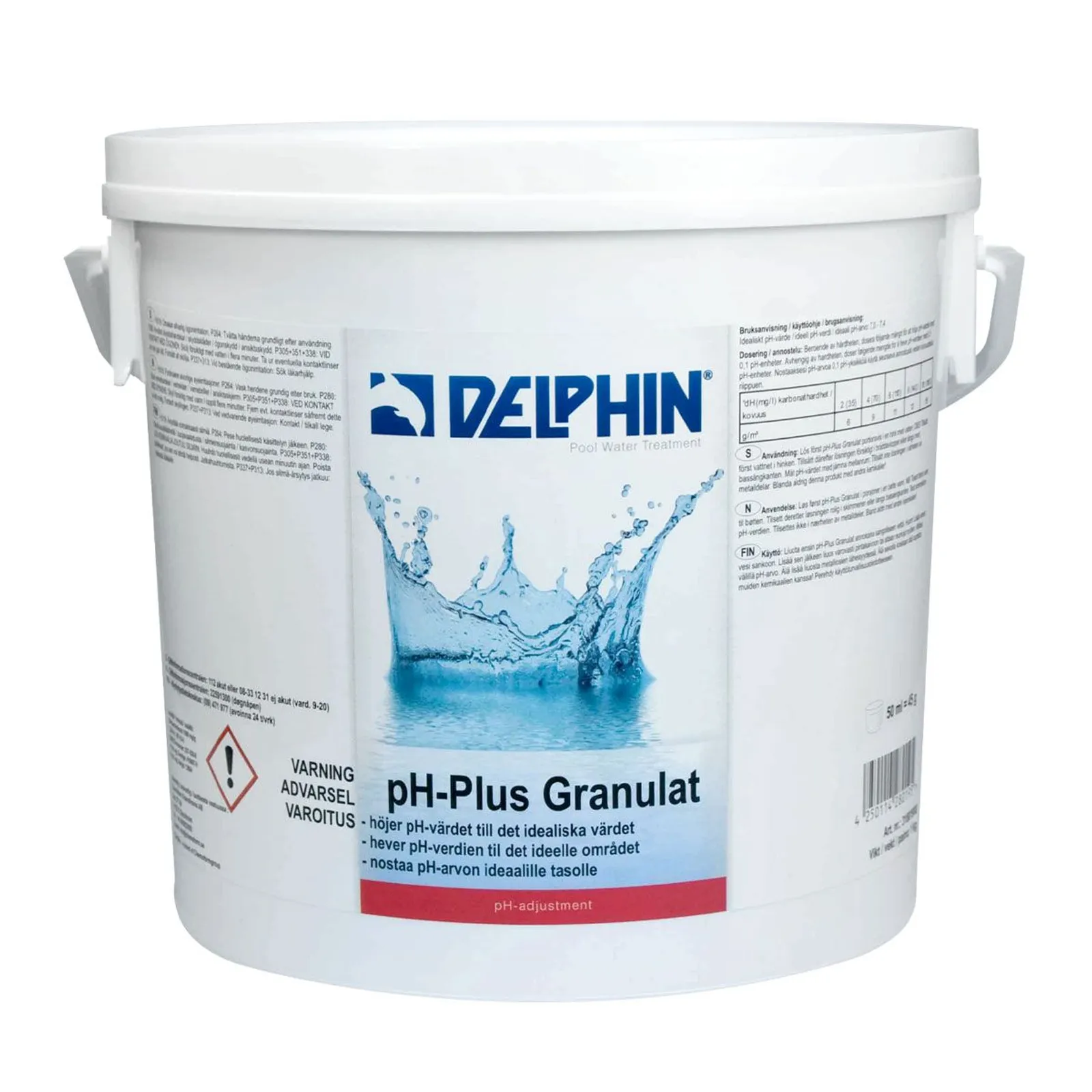 pH Plus 5 kg Granulat Pool