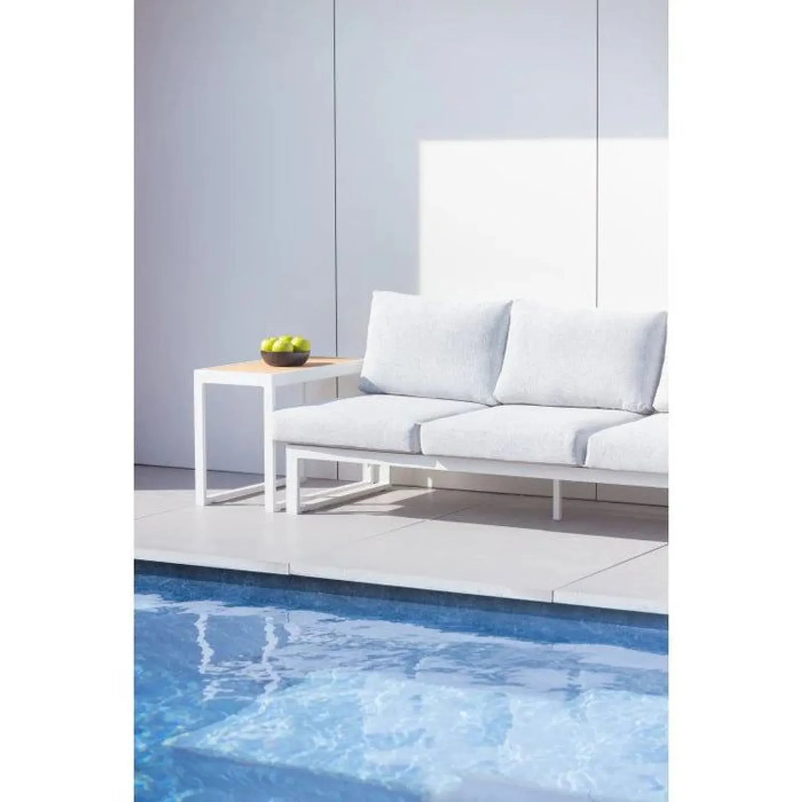 STAY Flex Trippelsoffa sten/vit ram - miniatyr 4