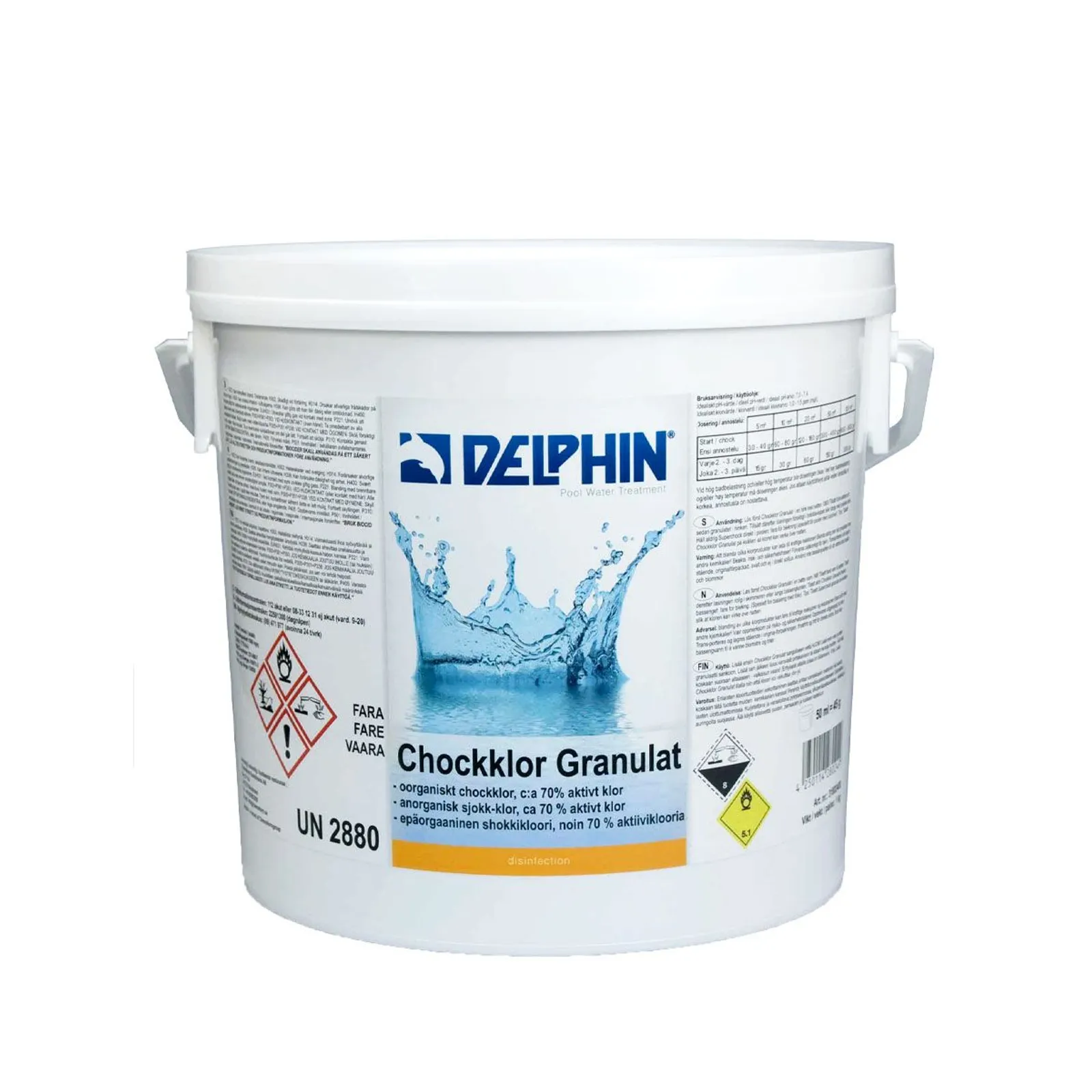 Chockklor 3kg Granulat Pool