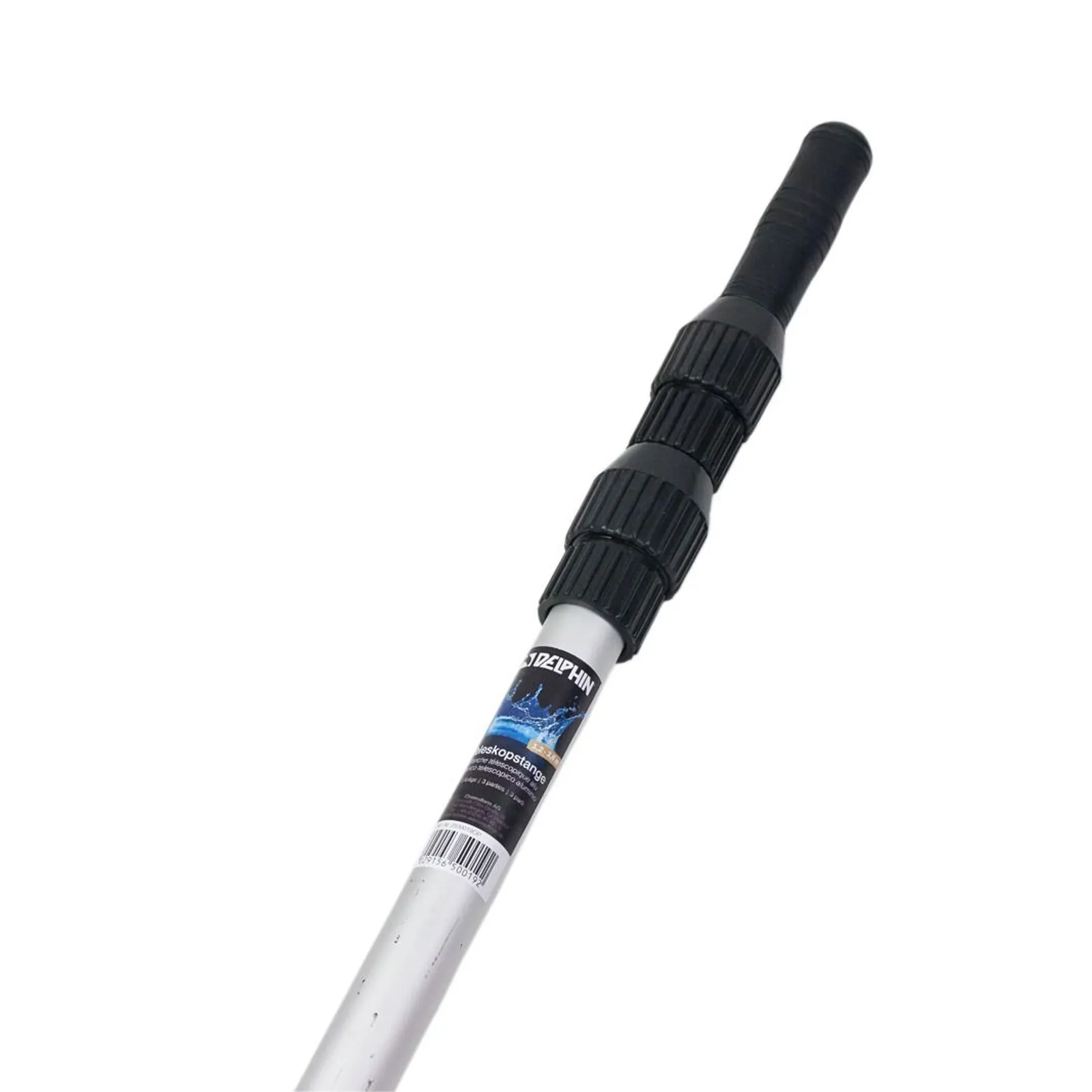 DELPHIN Teleskopstång 180-360 cm / 2-delad