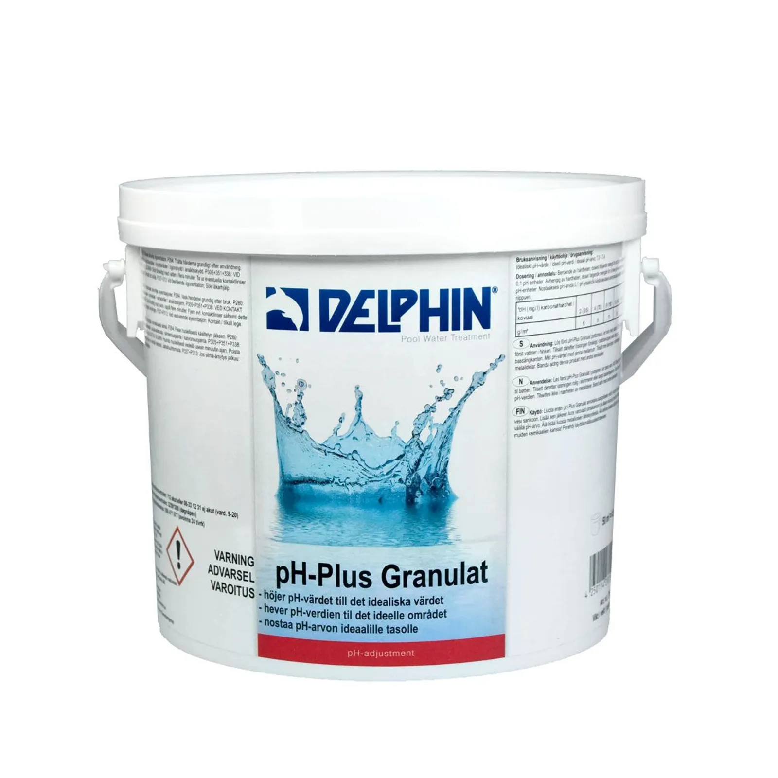 pH Plus 3 kg Granulat Pool