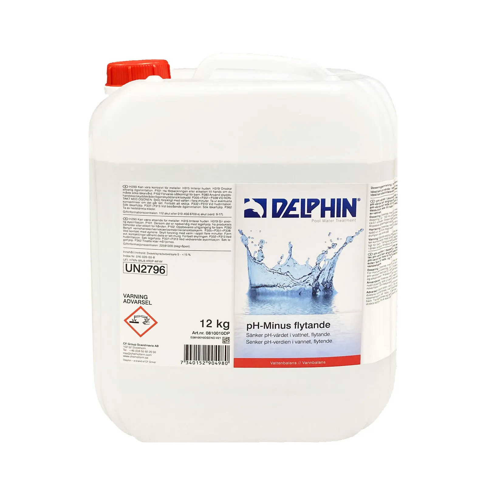 Flytande pH Minus 28 kg Dunk Pool - bild 1