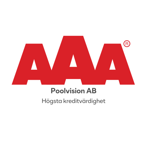 AAA-logotyp - Poolvision AB:s högsta kreditvärdighetsbetyg