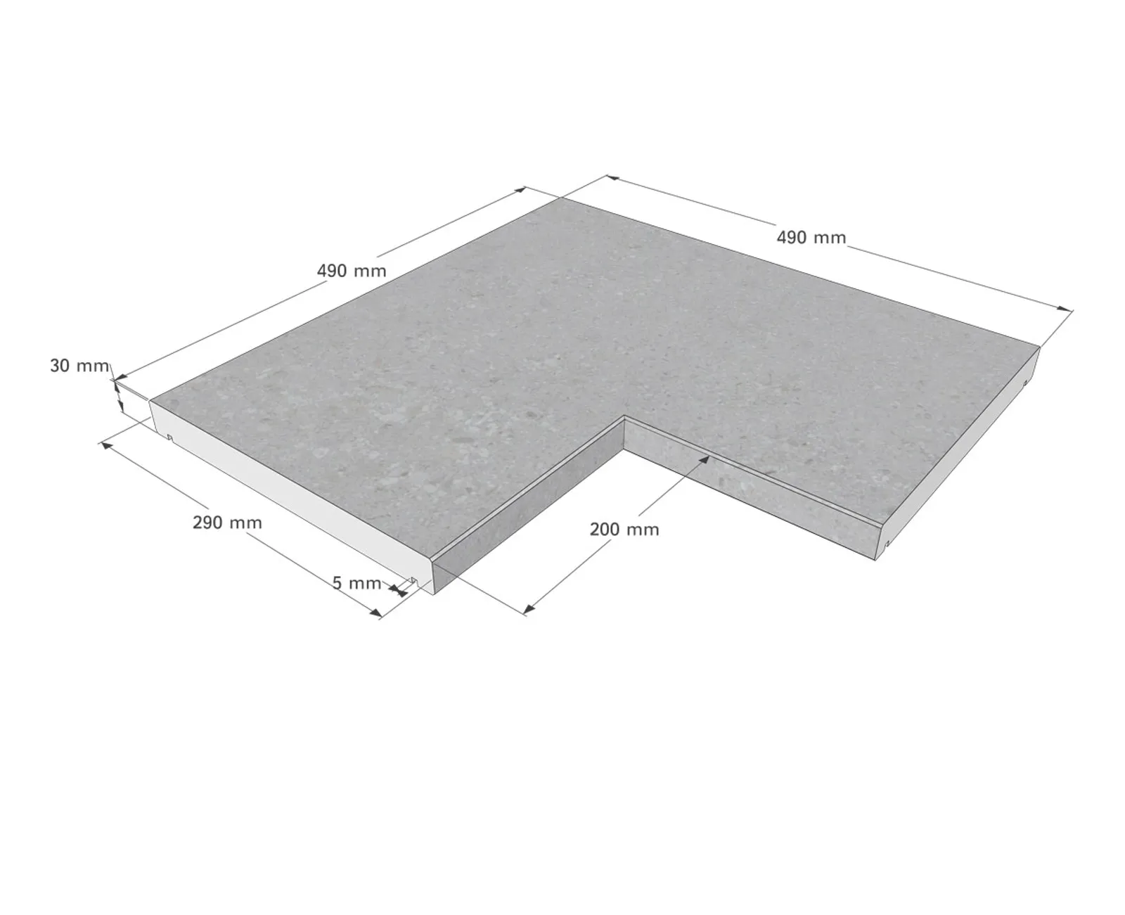 Stensarg Modena BALTIC LIGHT GREY - bild 5