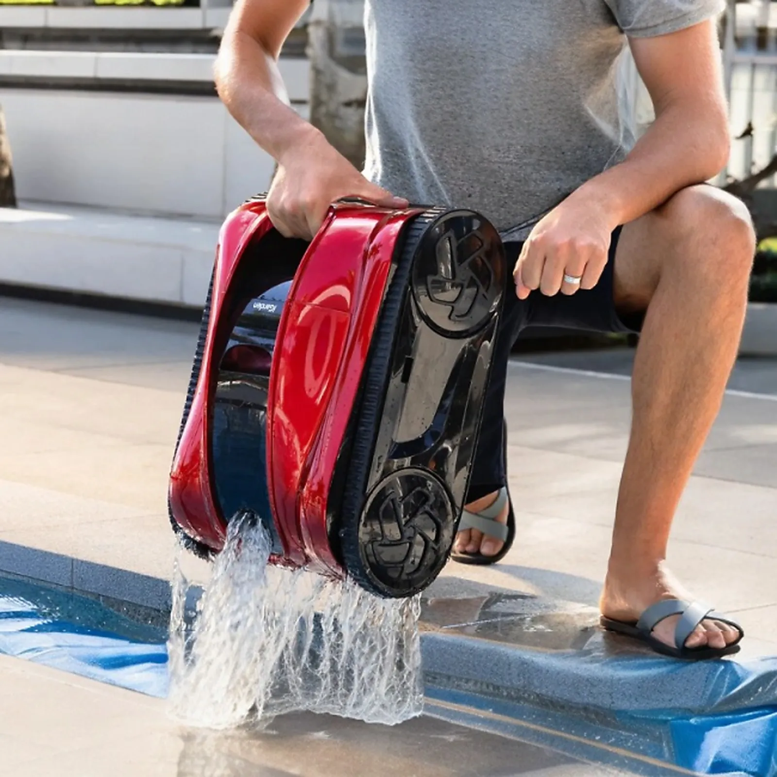 Fairland K120 PRO – Trådlös poolrobot - bild 3