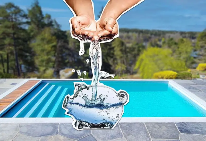 Bonus tips: Minimera poolens vattenutbyte