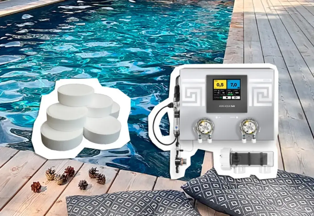 Saltklorinator eller klorpuckar: Vad är bäst för din pool