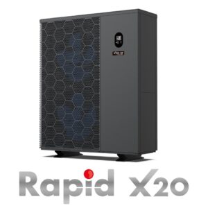 Rapid X20 Jumbo 60 kW poolvärmepump