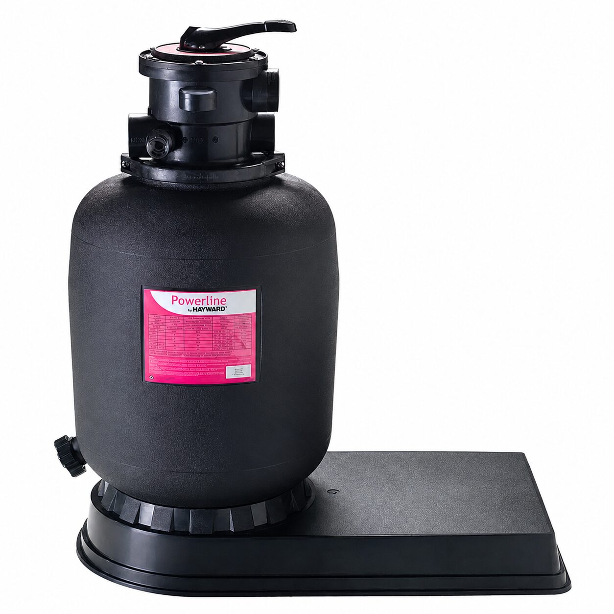 Sandfilter Powerline 35 — funktioner