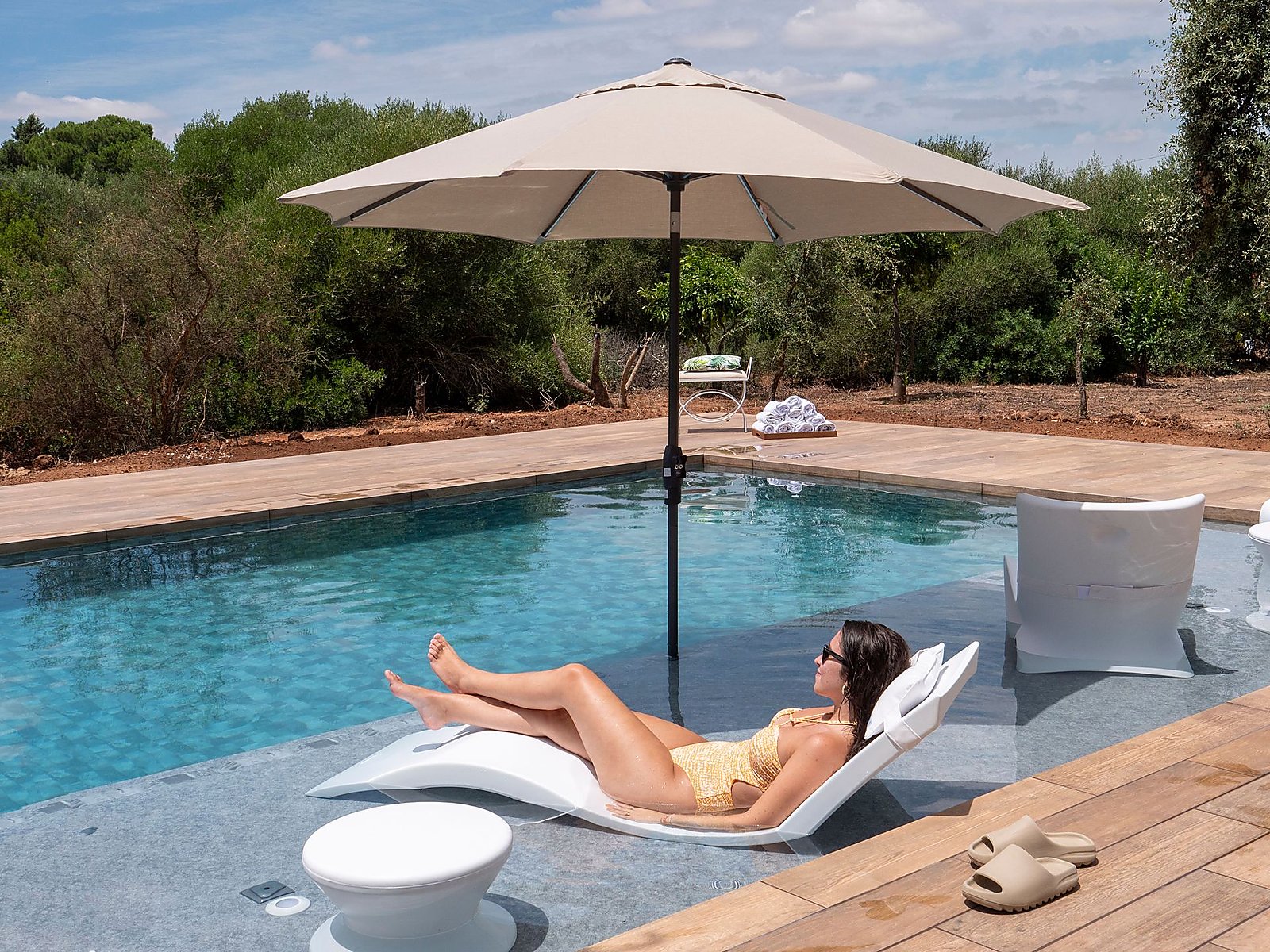 CGT Aquasense Fidji Vintage Grey – pool installation