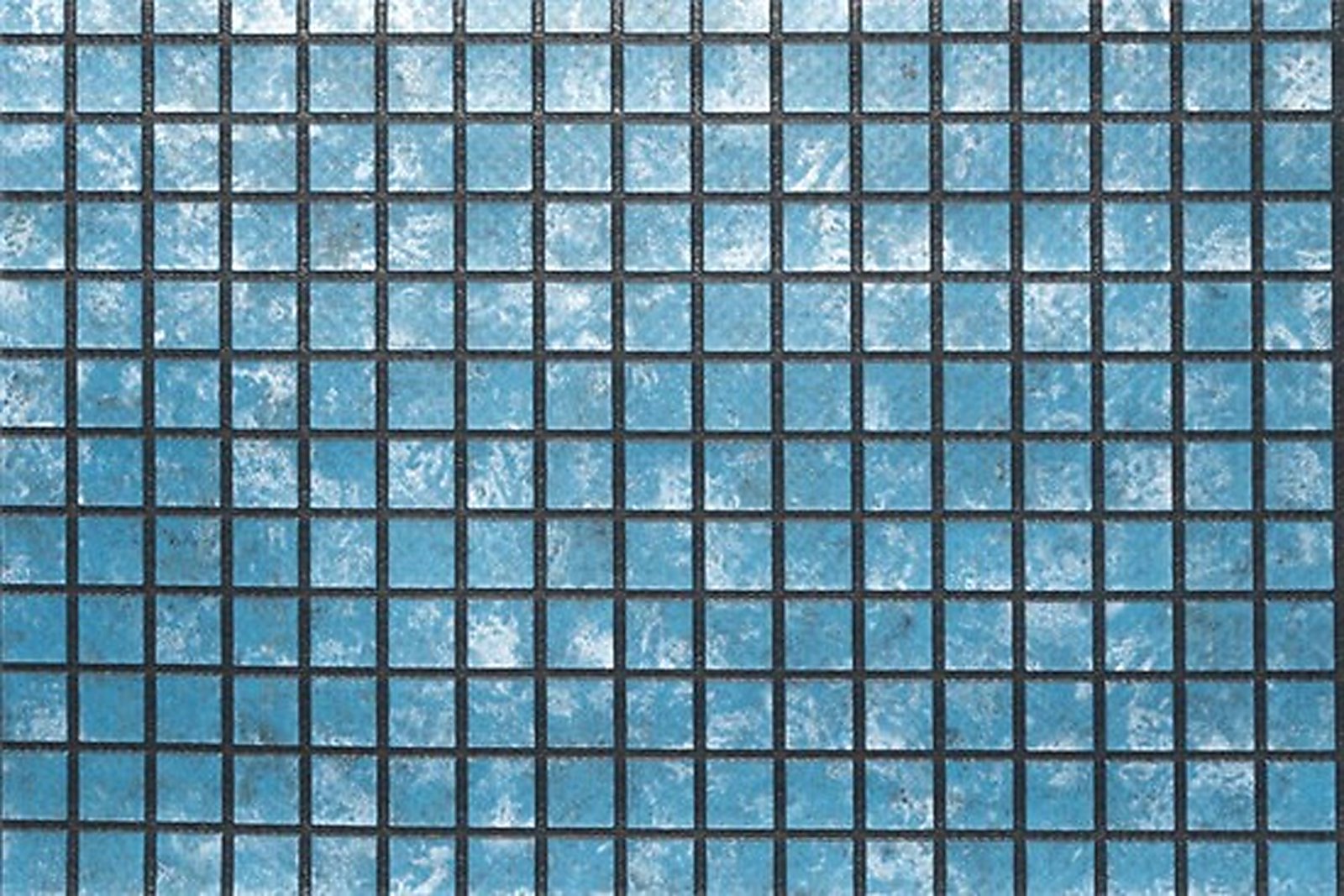 Haogenplast Matrix Svart & Blå – installerad pool