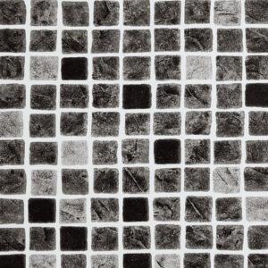 Poolliner Soprema Marbella Black, mosaikmönster